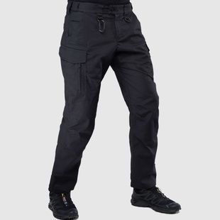 Тактические штаны Lite Flexible UATAC Черные (Black) L/Long фото