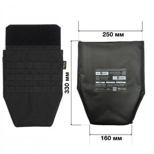 Балістичний захист паху 1 або 2 класу, Чорний MOLLI фото