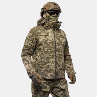 Тактическая демисезонная куртка UATAC Gen 5.6 Пиксель (Pixel) Ripstop Cordura фото