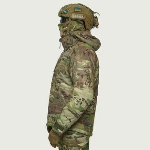 Тактична зимова куртка UATAC Multicam Hard Membrane Climashield Apex XS фото