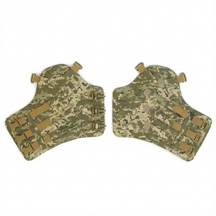 Комплект баллистической защиты предплечья 1 или 2 класса ДСТУ и NATO STANAG, пиксель, MOLLI