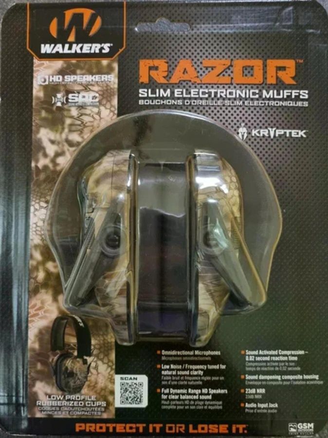 Активные защитные наушники Walker's Razor Slim Kryptek (KPT) фото