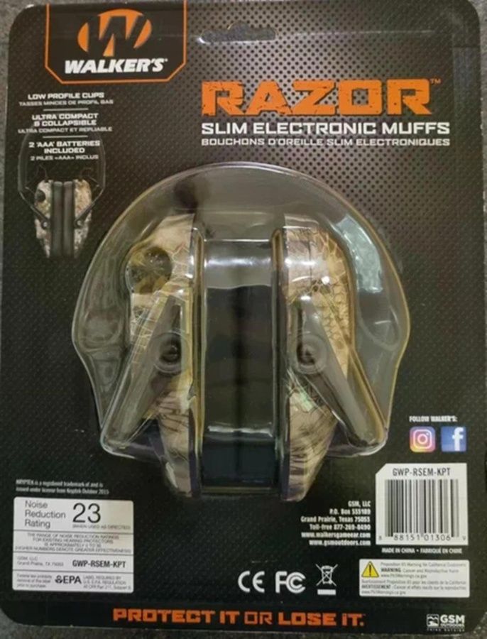 Активные защитные наушники Walker's Razor Slim Kryptek (KPT) фото