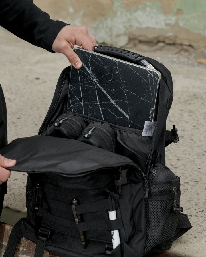 Рюкзак тактичний BEZET Commando чорний фото