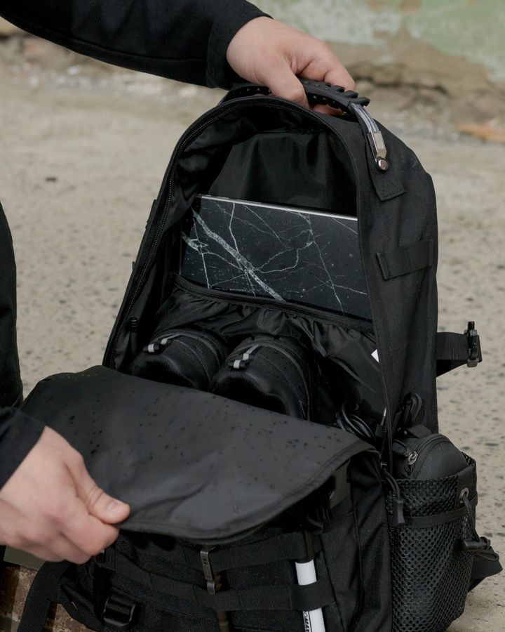 Рюкзак тактичний BEZET Commando чорний фото