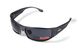 Защитные очки открытые Global Vision Bad-Ass-2 Silver (gray), серые серебристой металлической оправе фото 3