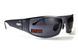 Защитные очки открытые Global Vision Bad-Ass-2 Silver (gray), серые серебристой металлической оправе фото 10