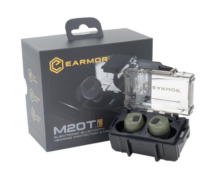 Активные защитные наушники (беруши) Earmor M20T Pro (FG) с Bluetooth - NRR30 фото