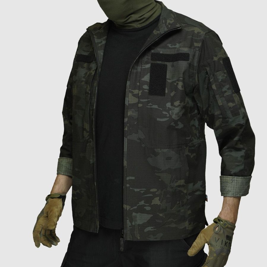 Кітель UATAC Multicam Black (5 патч) | S фото