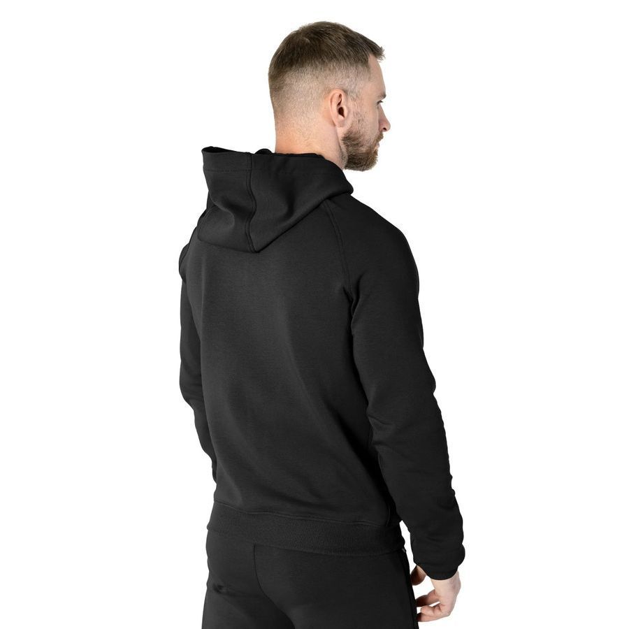 Літній чоловічий тактичний спортивний костюм FitPro Zip Чорний Camotec фото