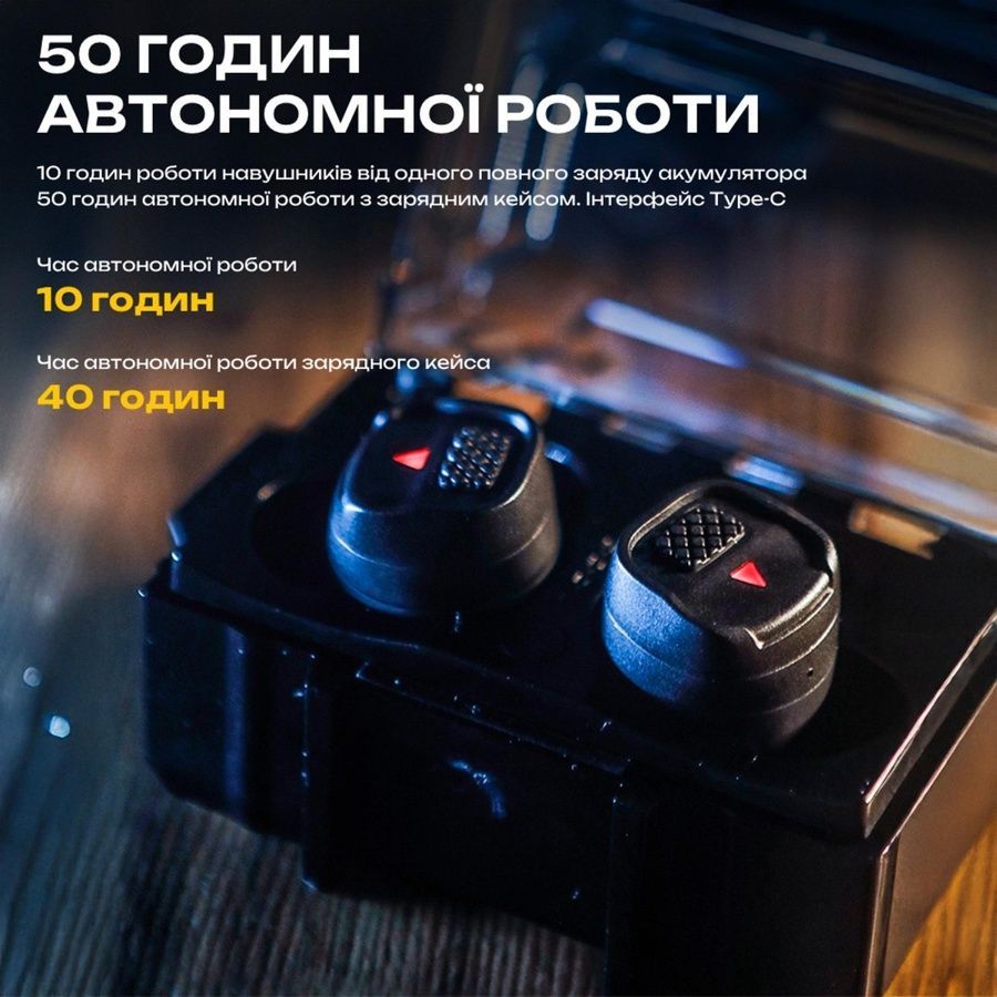 Активные защитные наушники (беруши) Earmor M20T Pro (FG) с Bluetooth - NRR30 фото