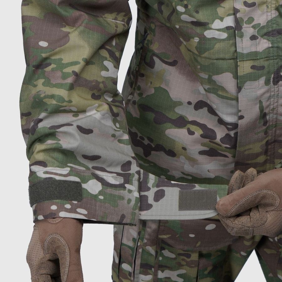 Тактична демісезонна куртка пара з флісом UATAC Multicam Original Ripstop | XXL фото