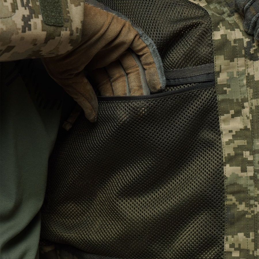 Тактична демісезонна куртка UATAC Gen 5.6 Піксель (Pixel) Ripstop Cordura фото
