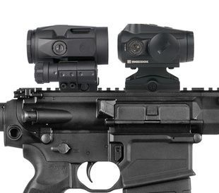 Коллиматорный прицел SigSauer Romeo MSR Gen2 RedDot с увеличителем Juliet3-Micro 1-3X SORJMSR101 фото