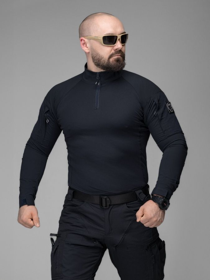 Сорочка тактична BEZET Combat синій фото