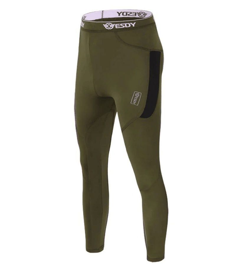 Комплект термобілизни ESDY Fleece Thermal Suit Хакі фото