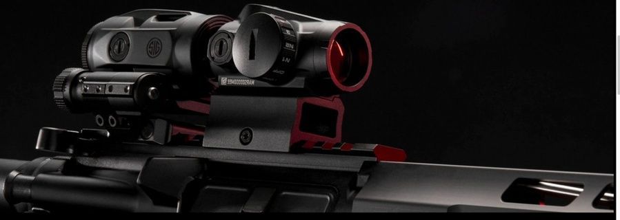 Коллиматорный прицел SigSauer Romeo MSR Gen2 RedDot с увеличителем Juliet3-Micro 1-3X SORJMSR101 фото