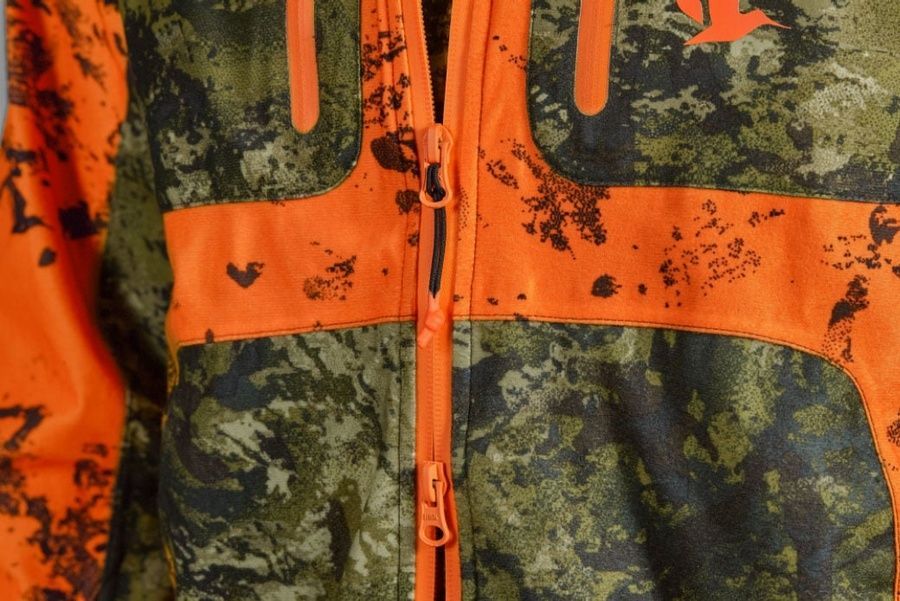 Куртка Seeland Vintage InVis 60 Зеленый/Оранжевый фото