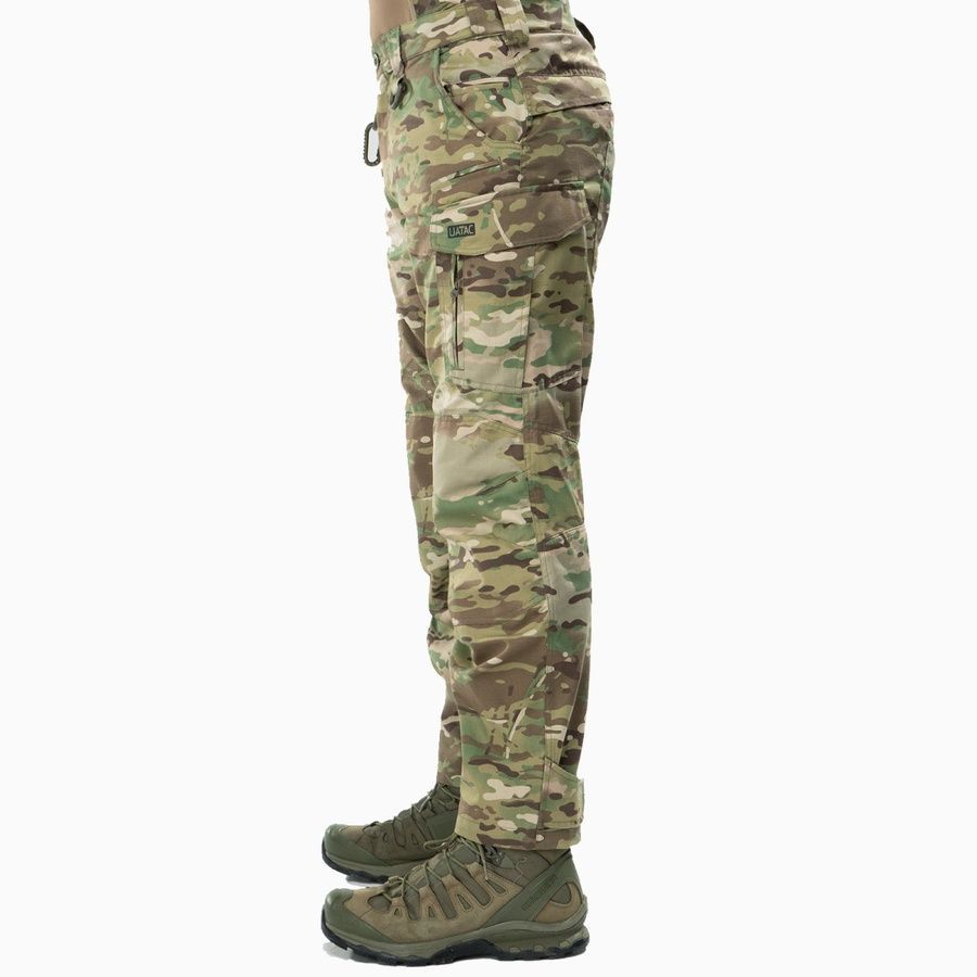 Тактичні демісезонні штани Lite Gen2 MM-25 Twill-Ripstop Мультикам ММ-25 UATAC фото
