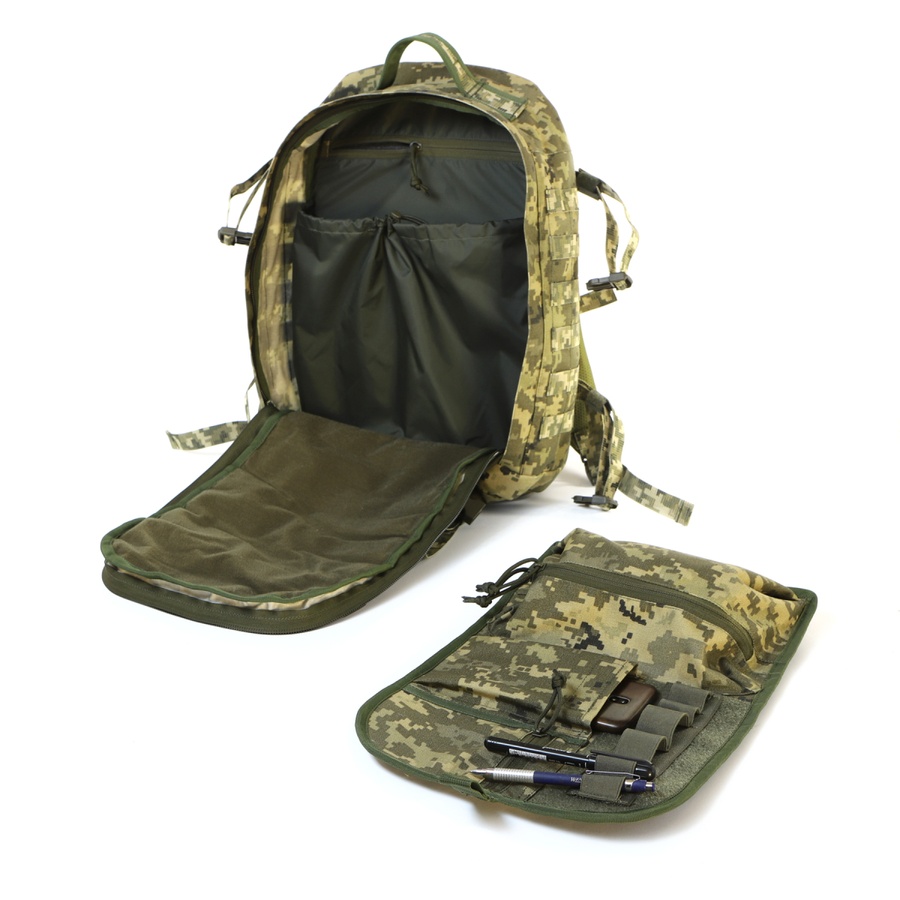 Тактичний штурмовий рюкзак РБІ піксель МОЛЛІ TR-001 32 л. фото