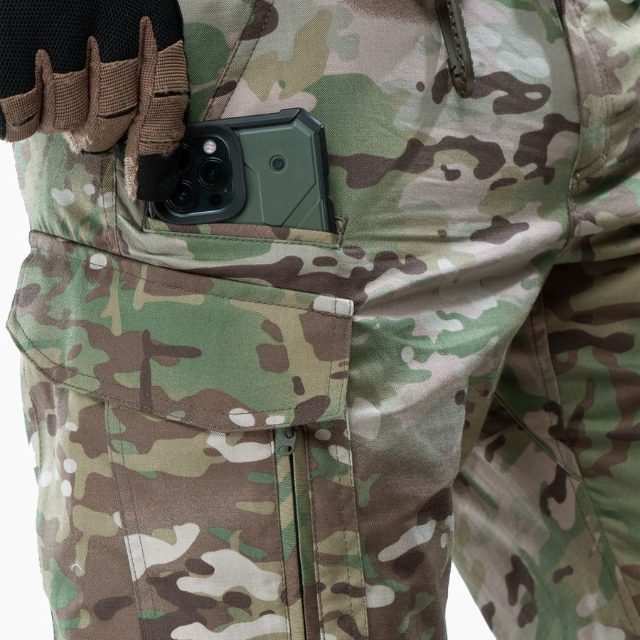 Тактичні демісезонні штани Lite Gen2 MM-25 Twill-Ripstop Мультикам ММ-25 UATAC фото