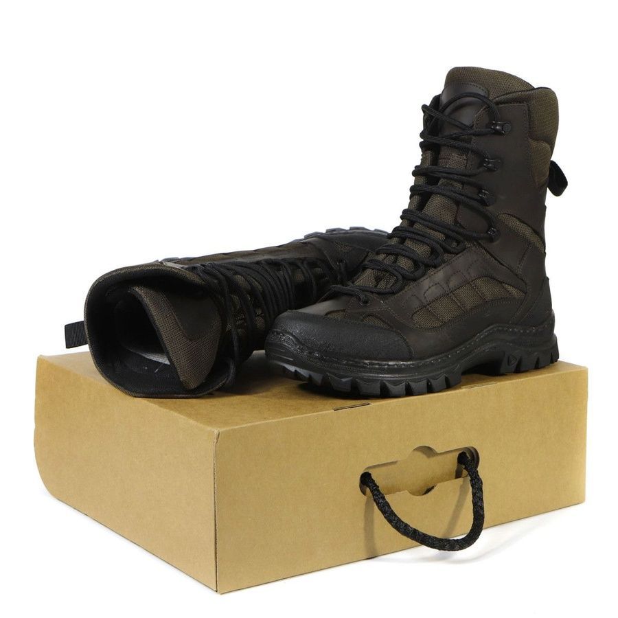 Берці черевики тактичні темний койот фото