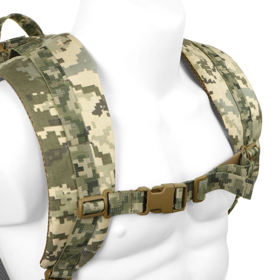 Тактичний штурмовий рюкзак 32л РБІ піксель MOLLI