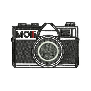 Шеврон Фотоапарат Чорний фото