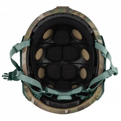 Шлем FAST Устраш 3.0, без ушей, Украинская Броня, Multicam баллистический шарозащитный фото