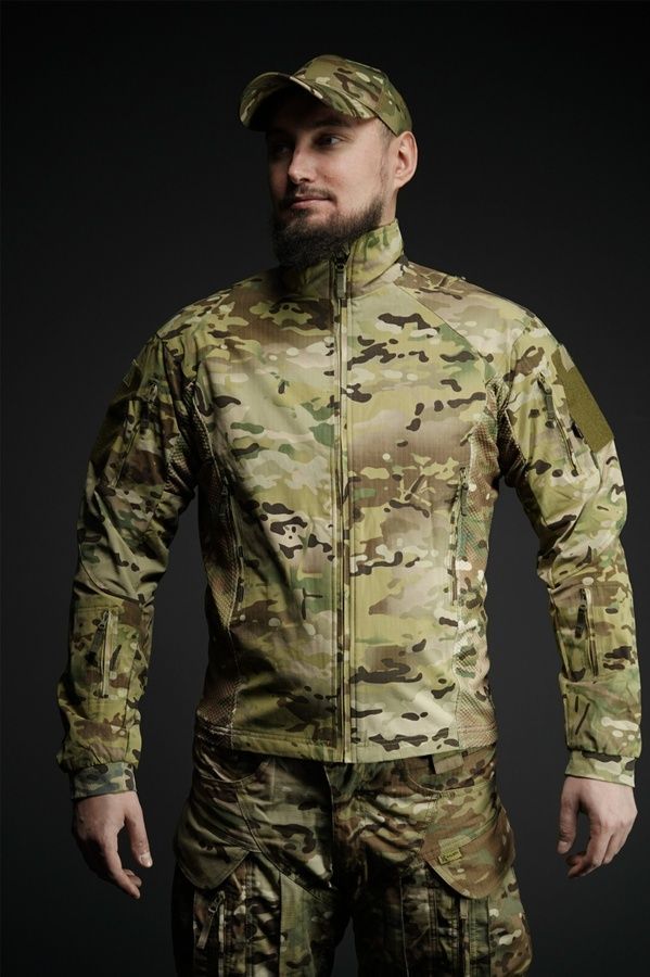 Тактична демісезонна куртка YINREN Delta Eagle Gen 3 з мембраною ріп-стоп та водонепроникним капюшоном фото