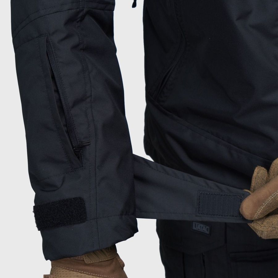 Тактична демісезонна куртка UATAC Black Membrane XXL фото