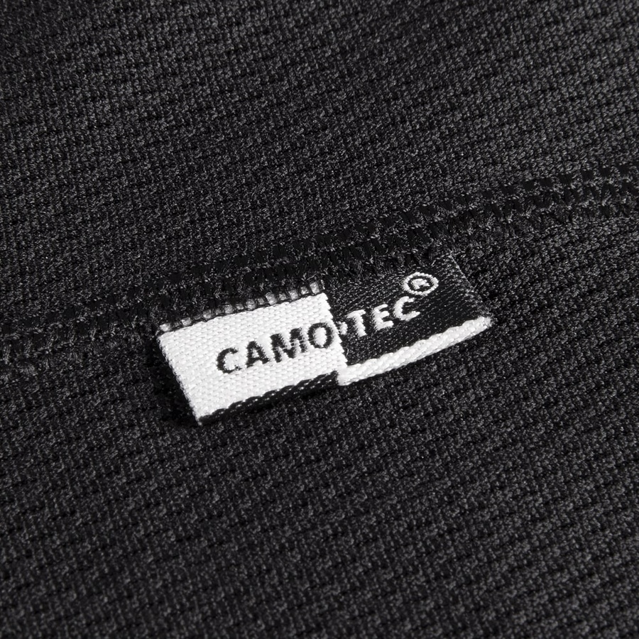 Тактическая футболка Поло Paladin CoolPass Antistatic Black Camotec 1801XS фото