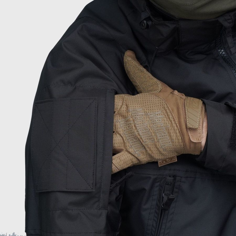 Тактична демісезонна куртка UATAC Black Membrane XXL фото