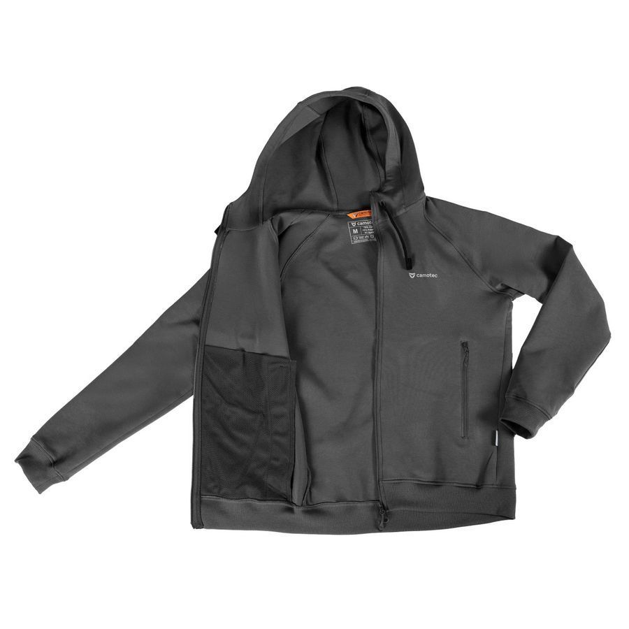 Чоловіча спортивна кофта FitPro Zip Графіт Camotec фото