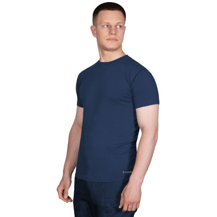 Футболка Modal Logo темно-синяя Camotec фото