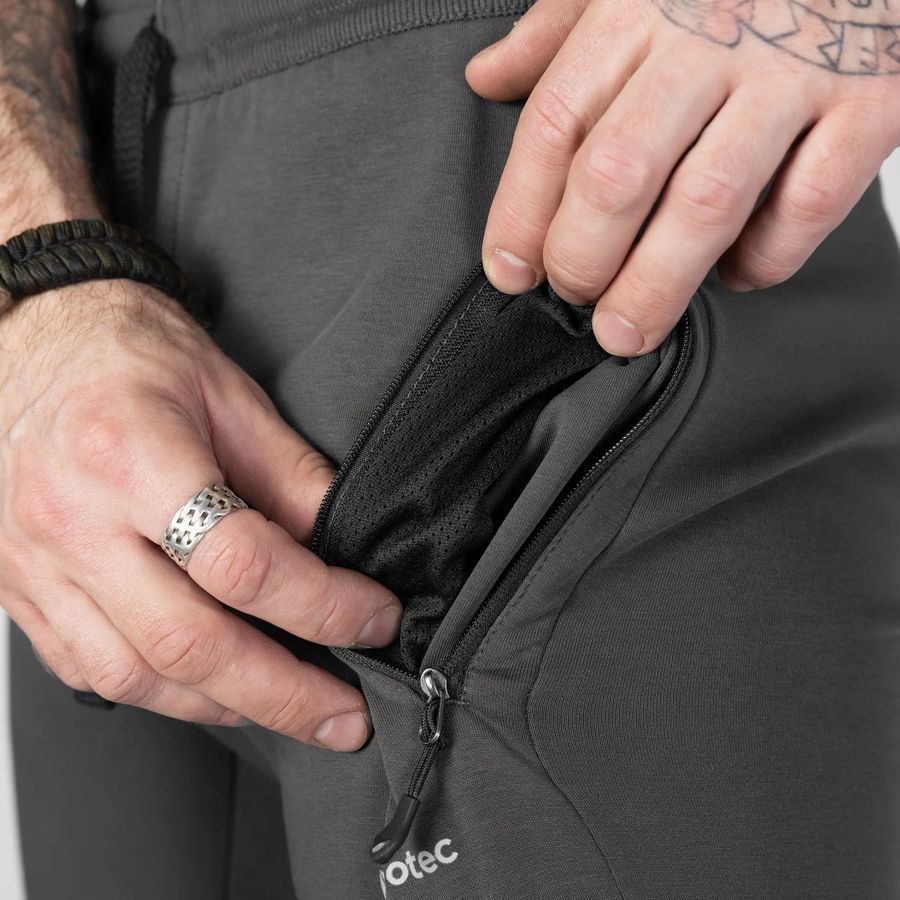 Повседневные летние спортивные брюки FitPro ShapeKnit Графит Camotec фото