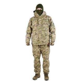 Зимовий чоловічий військовий утеплений костюм Multicam Kiborg фото