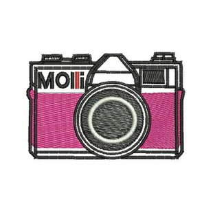 Шеврон Фотоапарат Рожевий фото