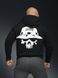 Мужское худи Skull черный BEZET фото 3