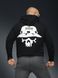 Мужское худи Skull черный BEZET фото 1