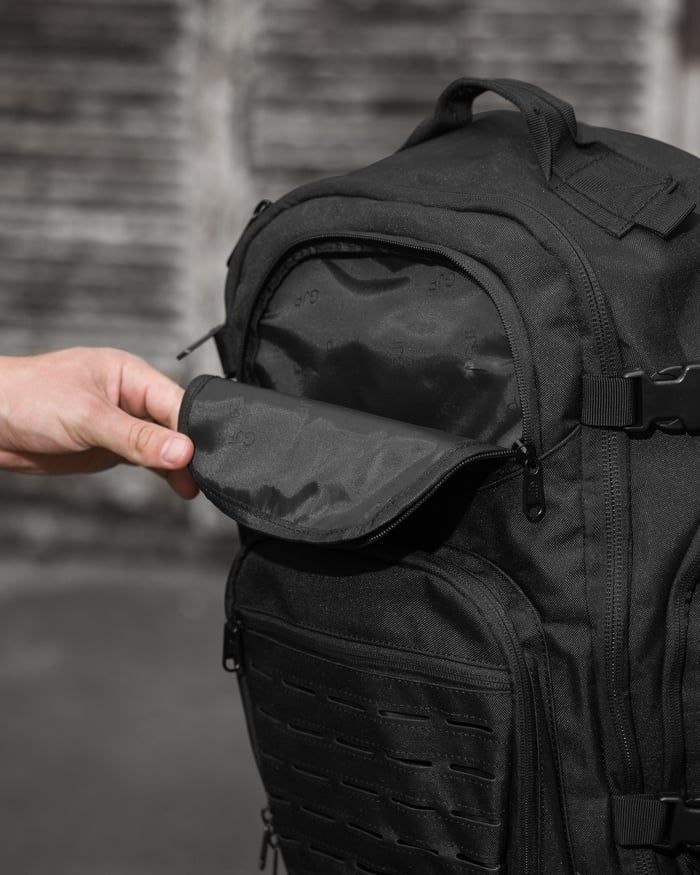 Рюкзак тактический BEZET Soldier черный фото