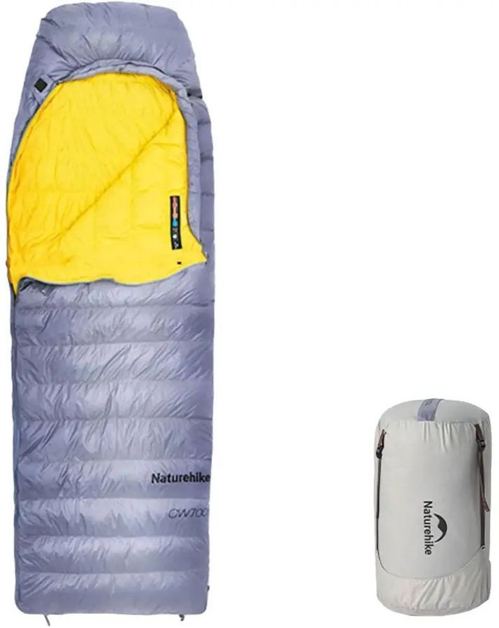 Спальний мішок Naturehike Snowbird CNK2550WS014 M Коричневий фото
