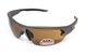 Тактичні окуляри Venture Gear Tactical Semtex 2.0 Tan (forest grey) Anti-Fog, чорно-зелені в пісочній оправі фото 3