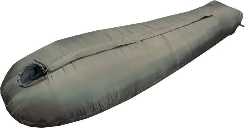 Спальный мешок Trimm Tramp 185 правый оливковый фото