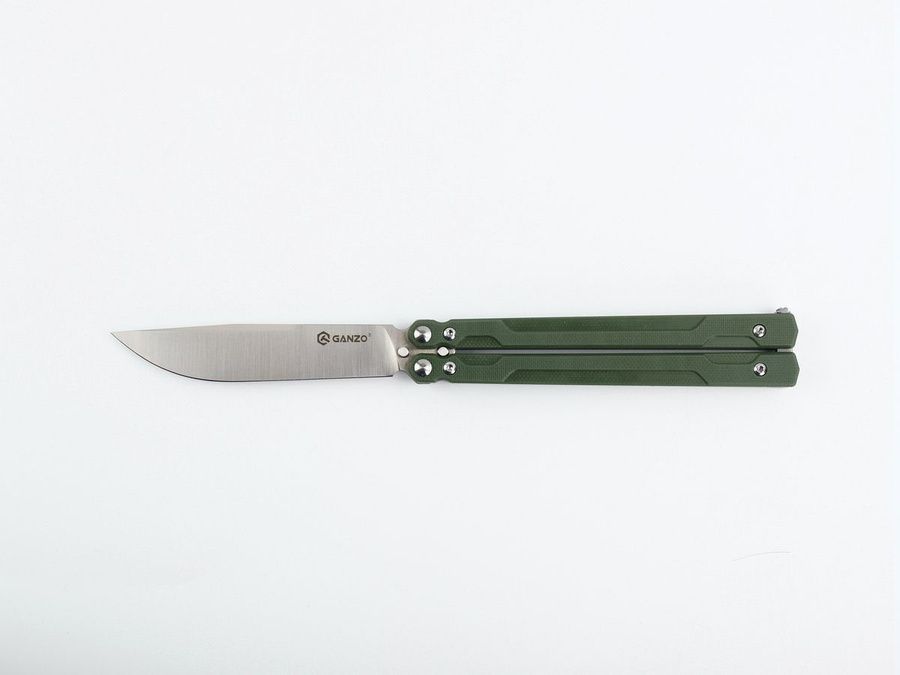 Нiж-метелик (балiсонг) Ganzo G766-GR фото