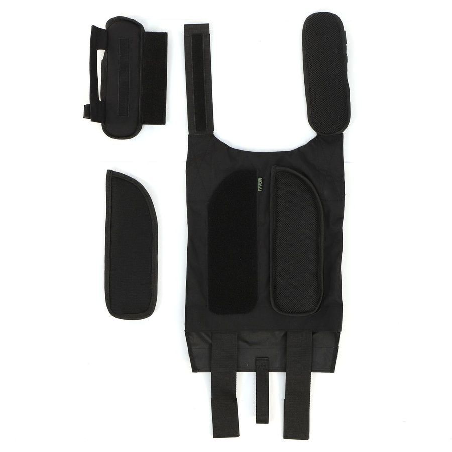 Плитоноска Falcon XL PRO Чорна з функцією швидкого скидання MOLLI фото