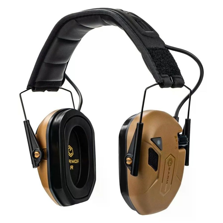 Активные защитные наушники Earmor M300T (CB) Coyote с Bluetooth фото