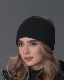 Шапка флісова BEZET чорний фото