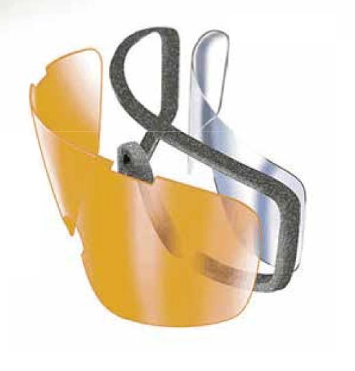 Захисні окуляри-маска Pyramex i-Force XL (Anti-Fog) (amber) жовті фото