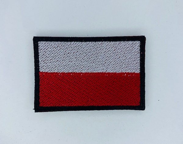 Шеврон-патч прапор на липучці Польща INSHE-051 фото